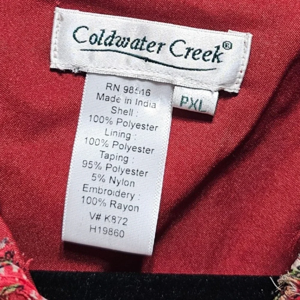 Coldwater Creek striking jacket